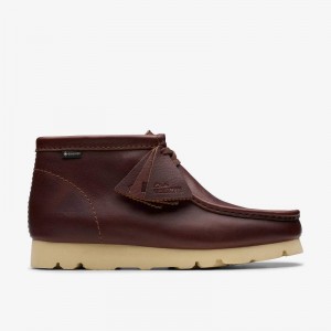 Clarks Wallabee Boot Gore-Tex Marroni | CLKS-84517