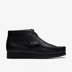 Clarks Wallabee Boot Nere | CLKS-84562