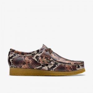 Clarks Wallabee Marroni Serpent | CLKS-84512