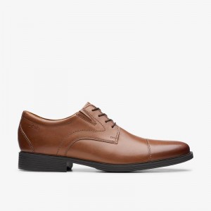 Clarks Whiddon Cap Marroni Scuro | CLKS-84407