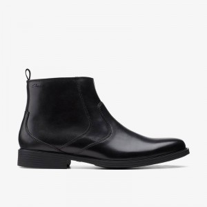 Clarks Whiddon Zip Nere | CLKS-84520