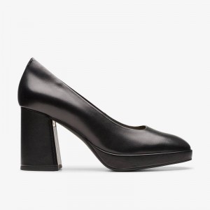 Clarks Zoya 85 Court Nere | CLKS-85134